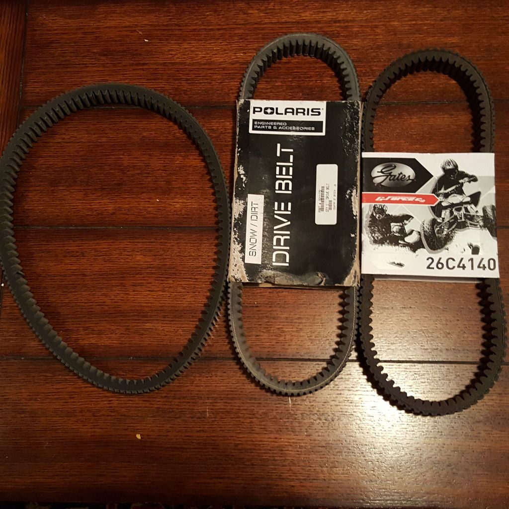 I Compared the Gates 26C4140 vs Stock Belt (measurements) Polaris RZR